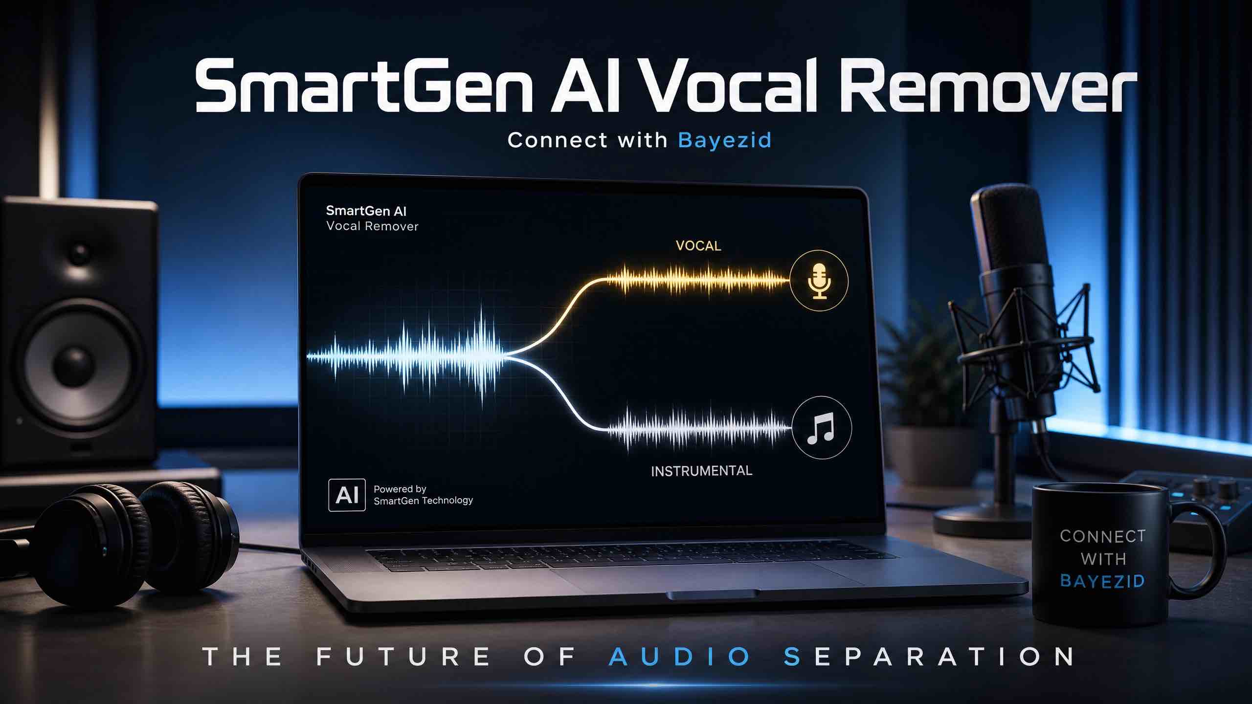 SmartGen AI Vocal Remover: The Vision Behind 100% Free, Private Audio Stem Splitting